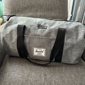 Very lightly used Herschel / DraftKings small duffle bag